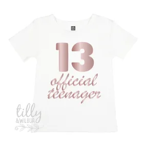 13 Official Teenager T-Shirt