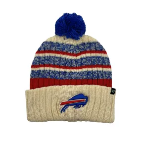 47 Brand Buffalo Bills Vintage-Inspired Natural Tavern Knit Winter Hat for Ultimate Comfort and Style