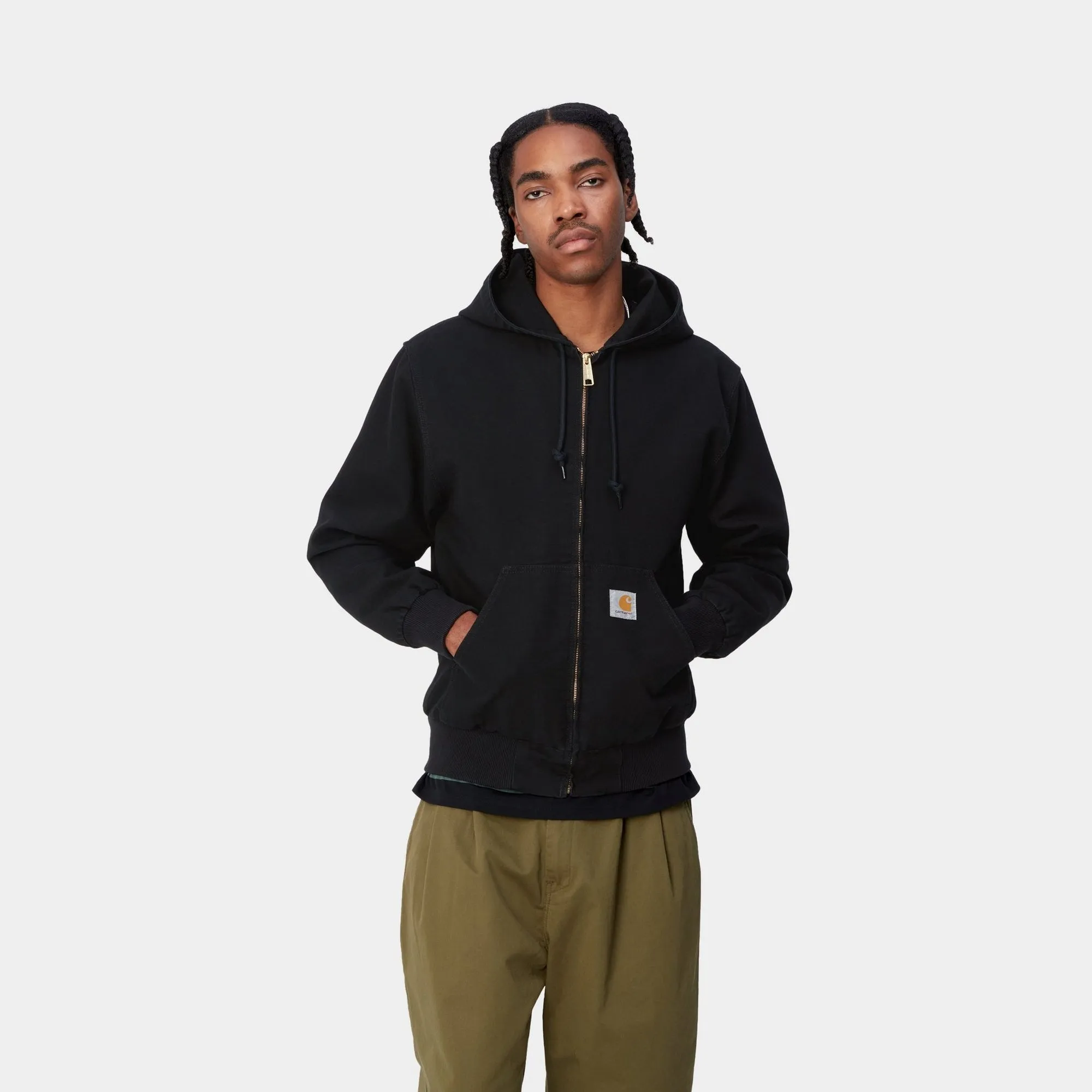 Active Jacket (Spring) | Black (aged canvas)