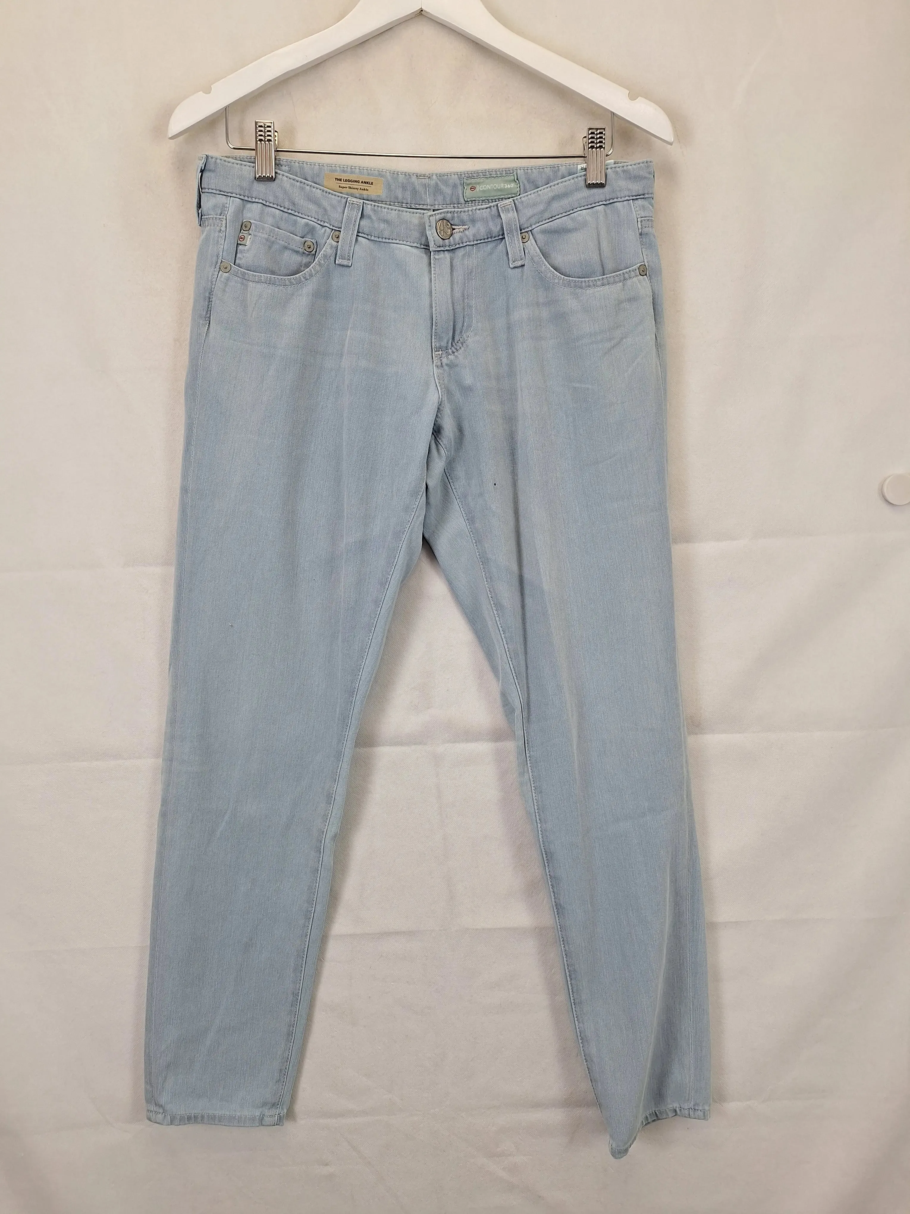 AG Jeans Light Wash Skinny Ankle Jacket Size S