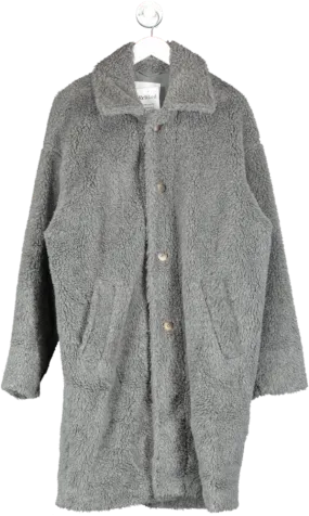 American Vintage Grey Wool Blend Coat One Size