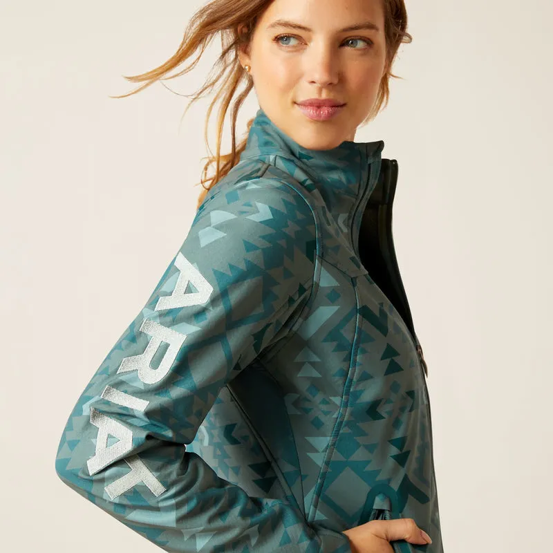 'Ariat' Women's New Team Softshell Jacket - Pinewood