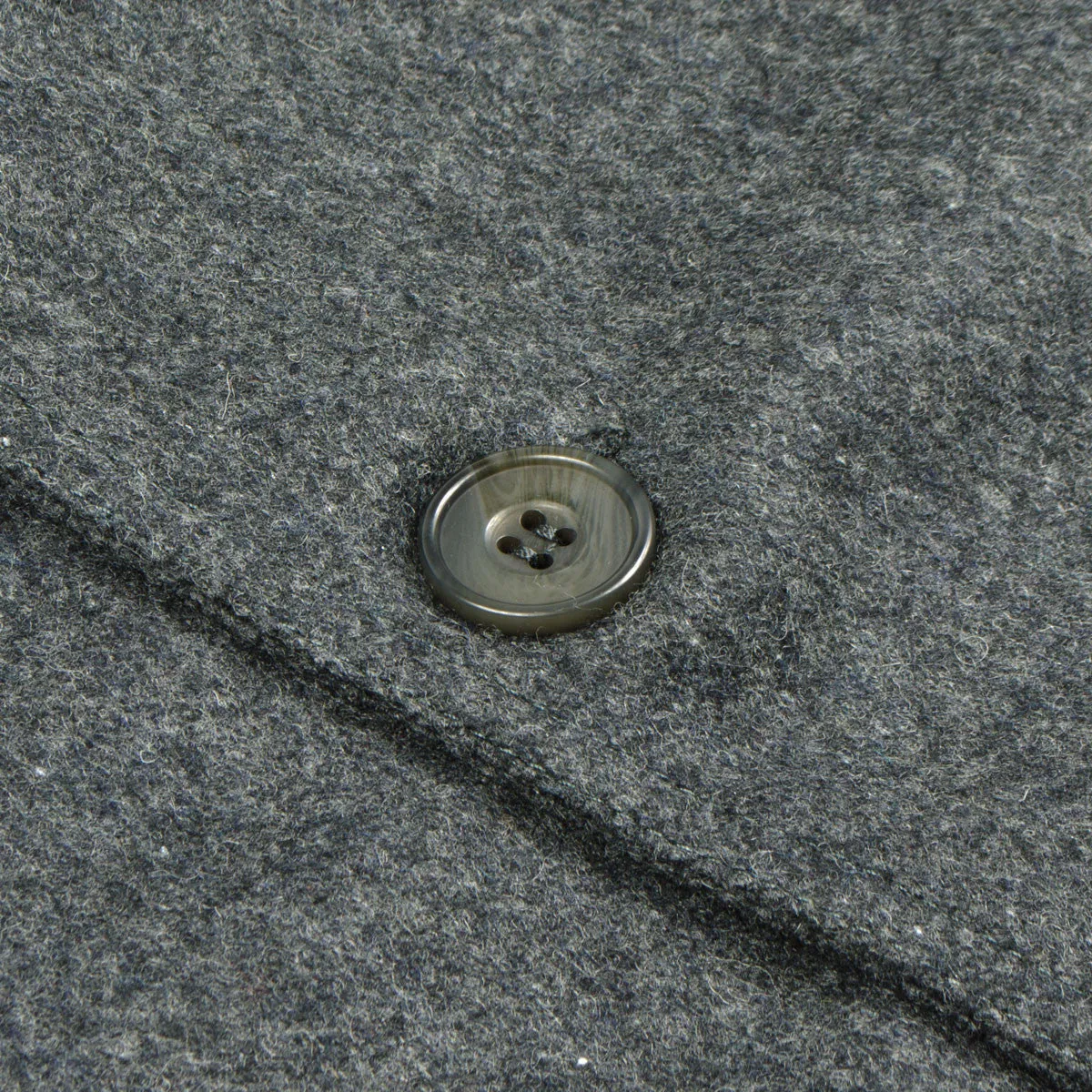 Arpenteur - Mevi Melton Wool Coat - Grey