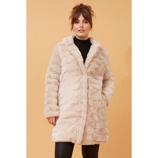 AXELLE FAUX FUR COAT