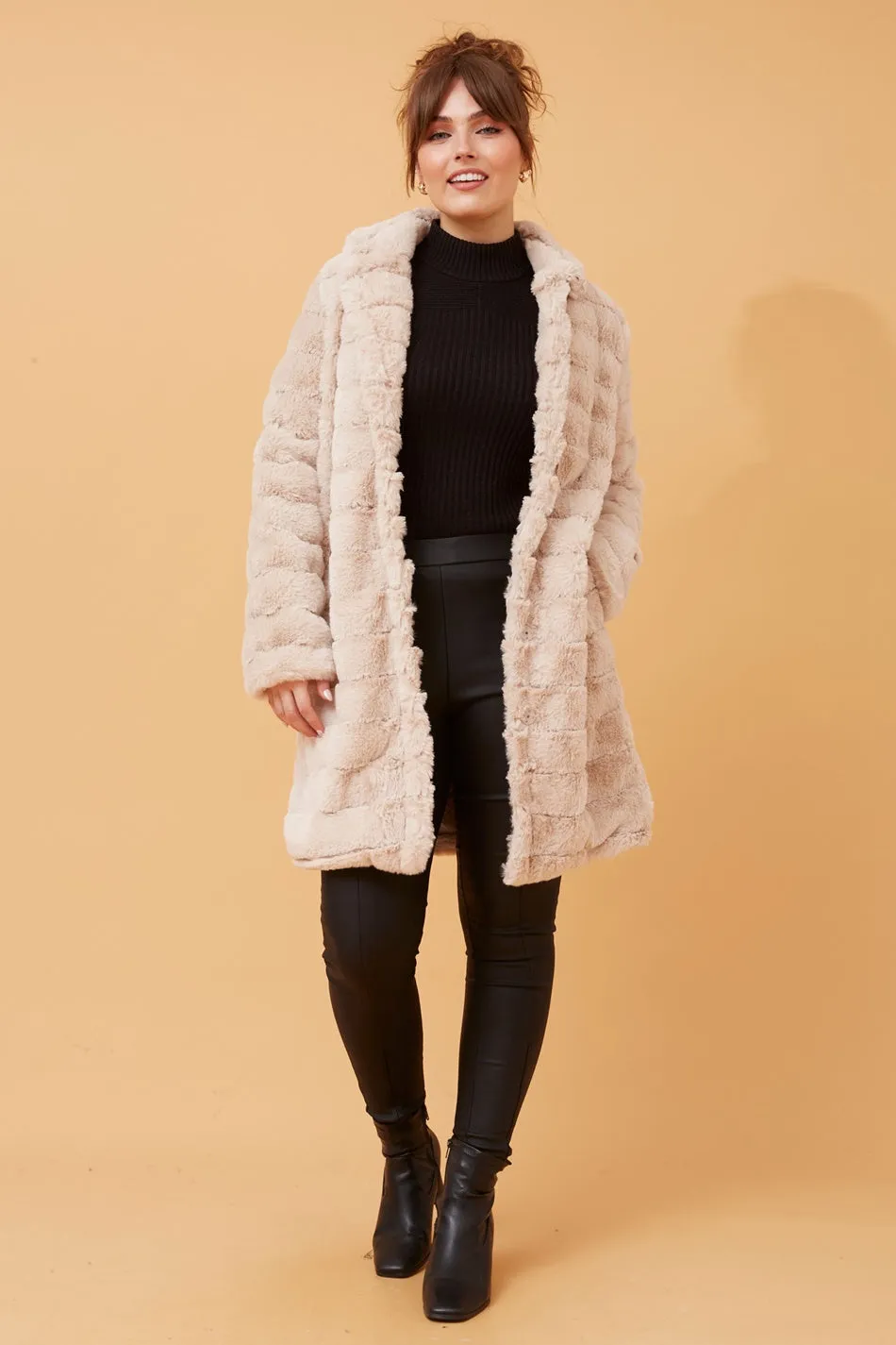 AXELLE FAUX FUR COAT