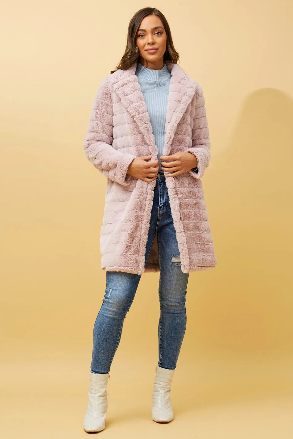 AXELLE FAUX FUR COAT