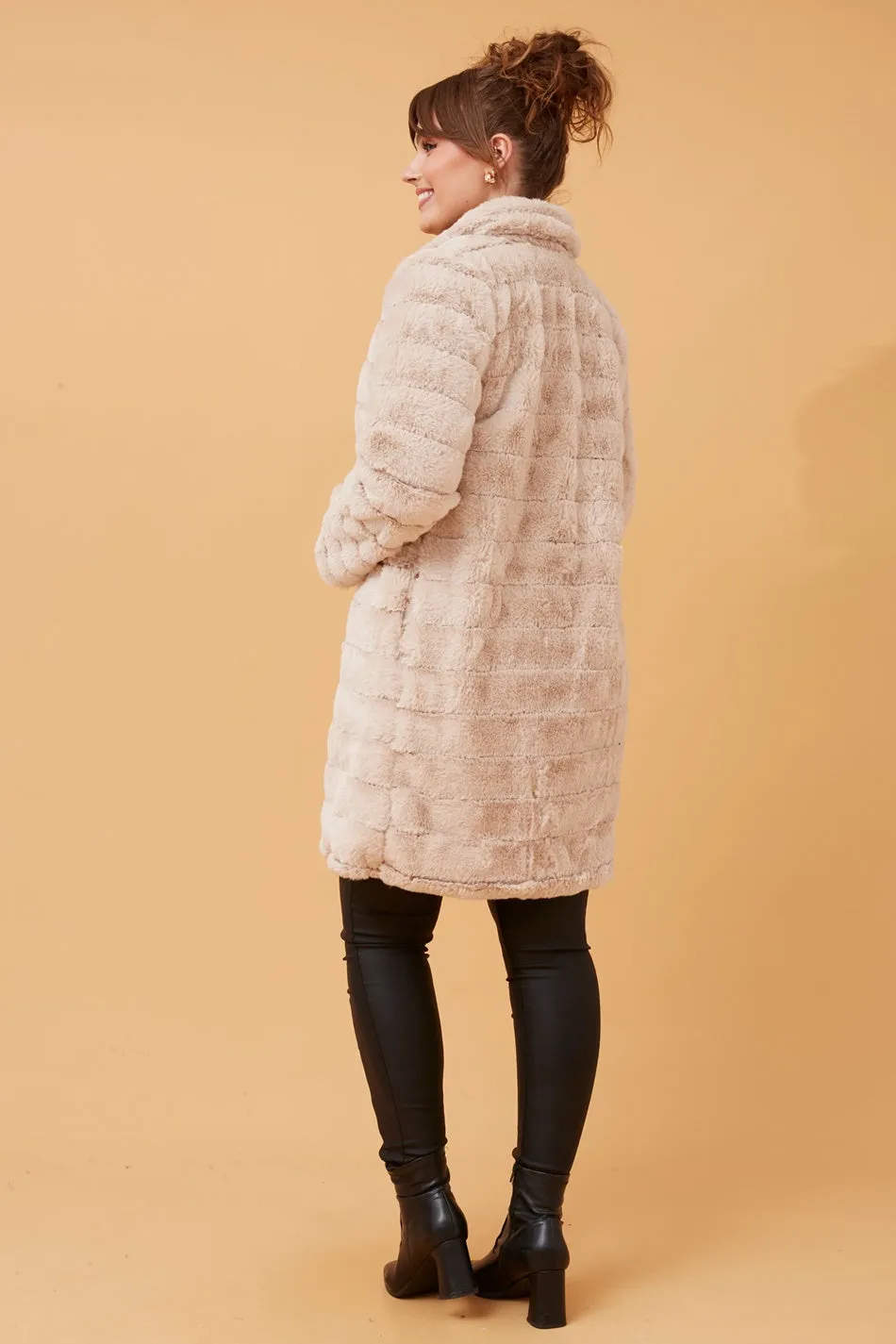 AXELLE FAUX FUR COAT