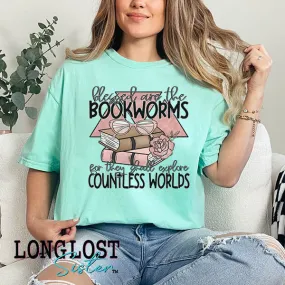 Blessed are the Bookworms Short Sleeve T-shirt