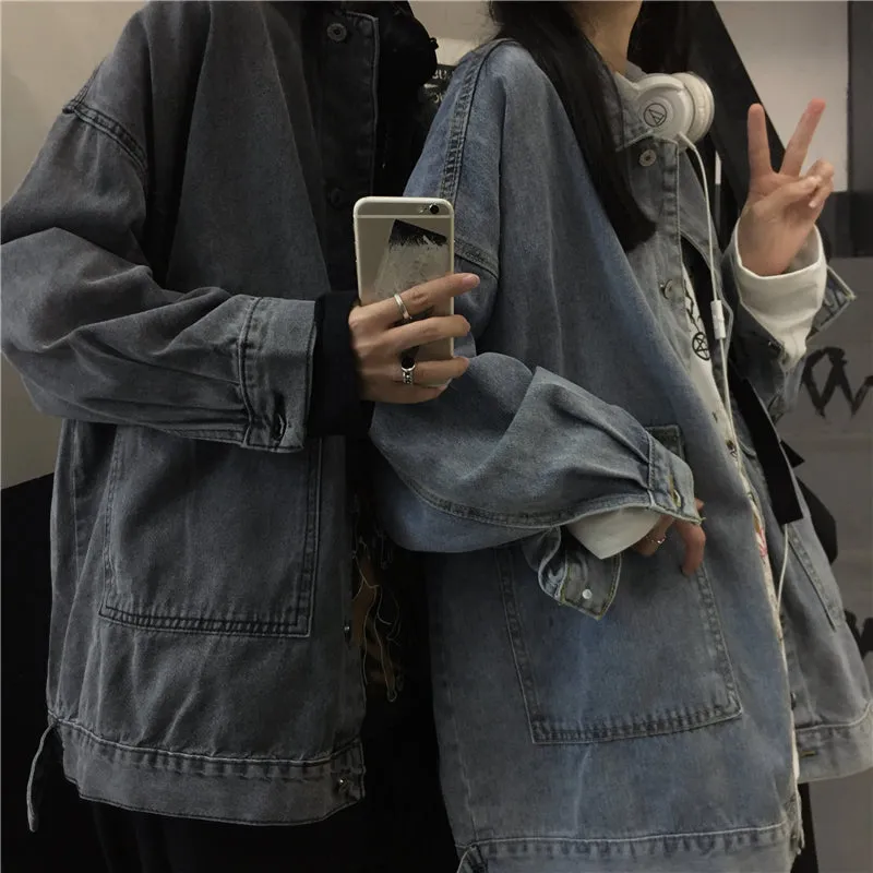 blue denim jacket   KF82623