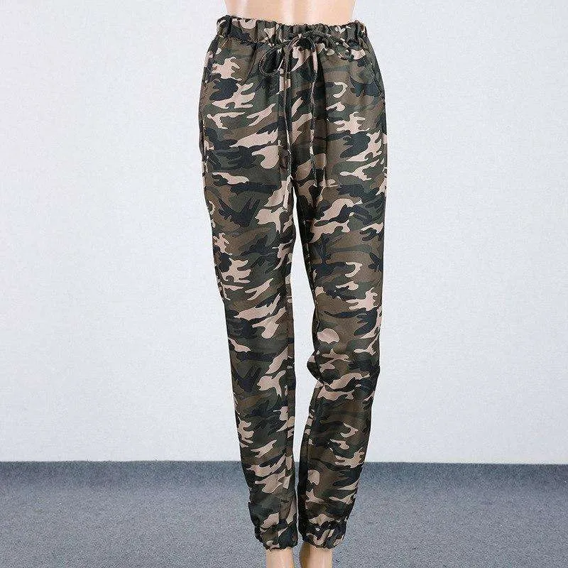 Camouflage Hosen Jogger