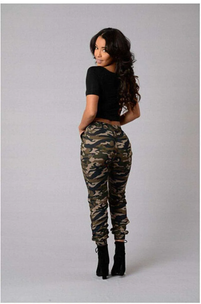 Camouflage Hosen Jogger