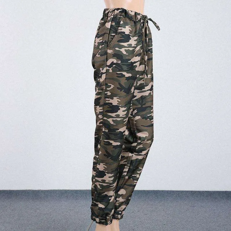 Camouflage Hosen Jogger