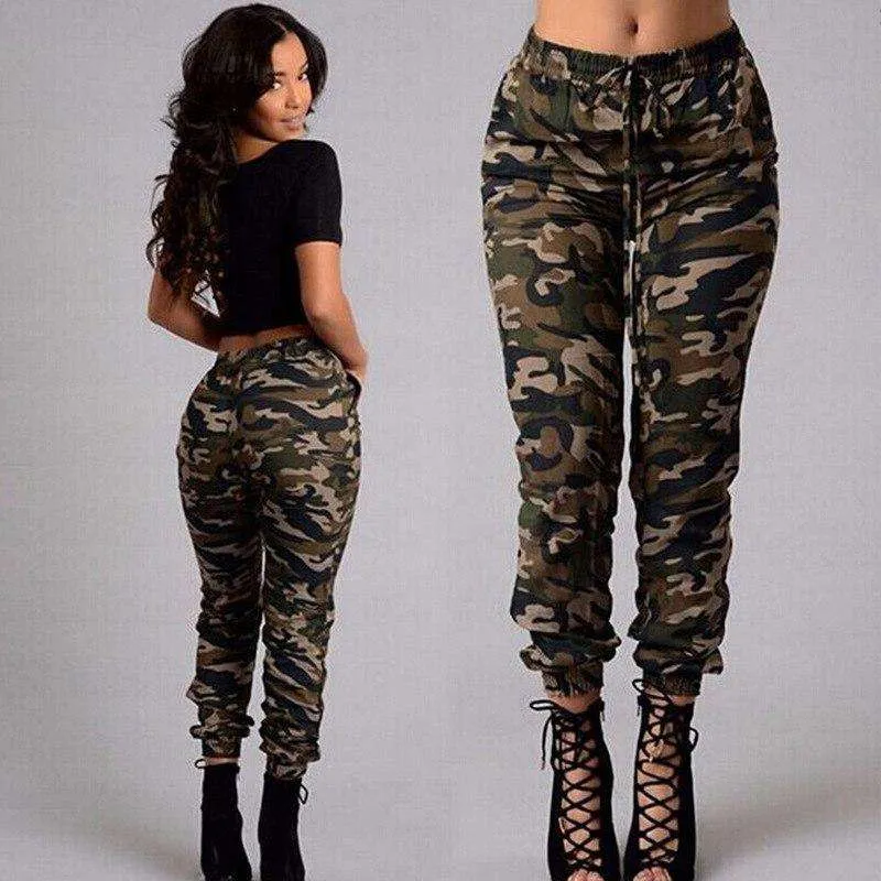 Camouflage Hosen Jogger