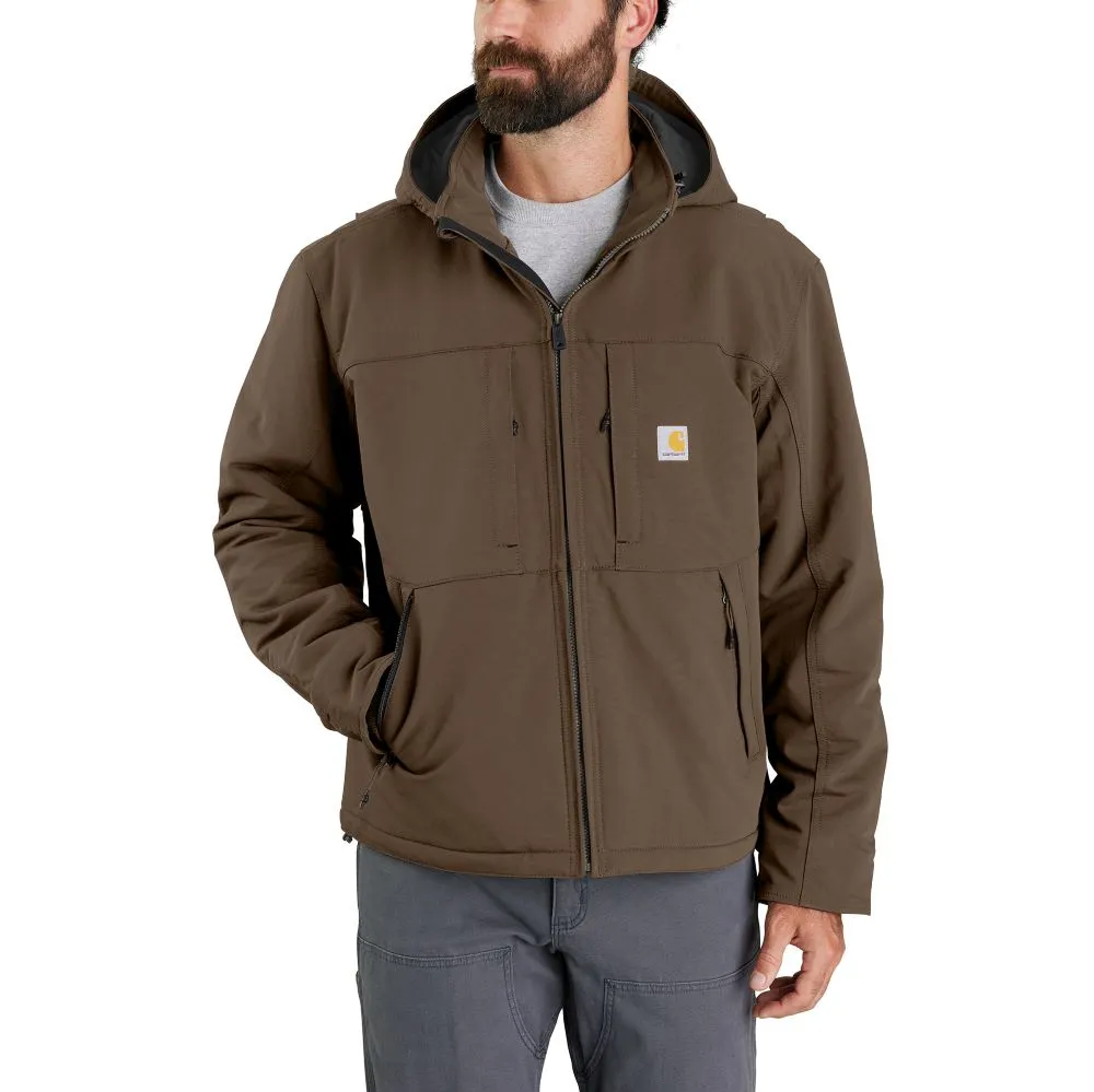 'Carhartt' Men's Super Dux Full Swing Relaxed Fit Insulated Jacket-Level 3 Warmest Rating - Coffee