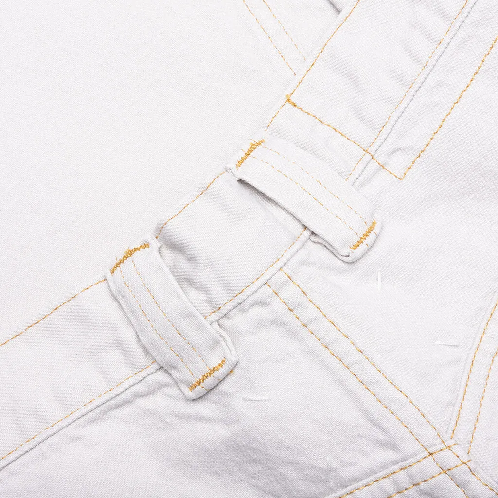 Chalk Selvedge Utility Jeans - Ice