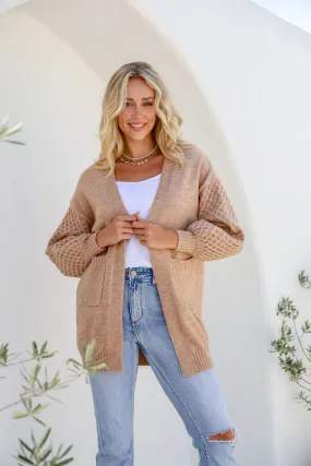 Charlotte Cardigan - Sand