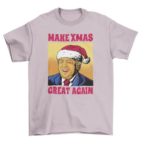 Christmas Trump Santa Claus T-shirt