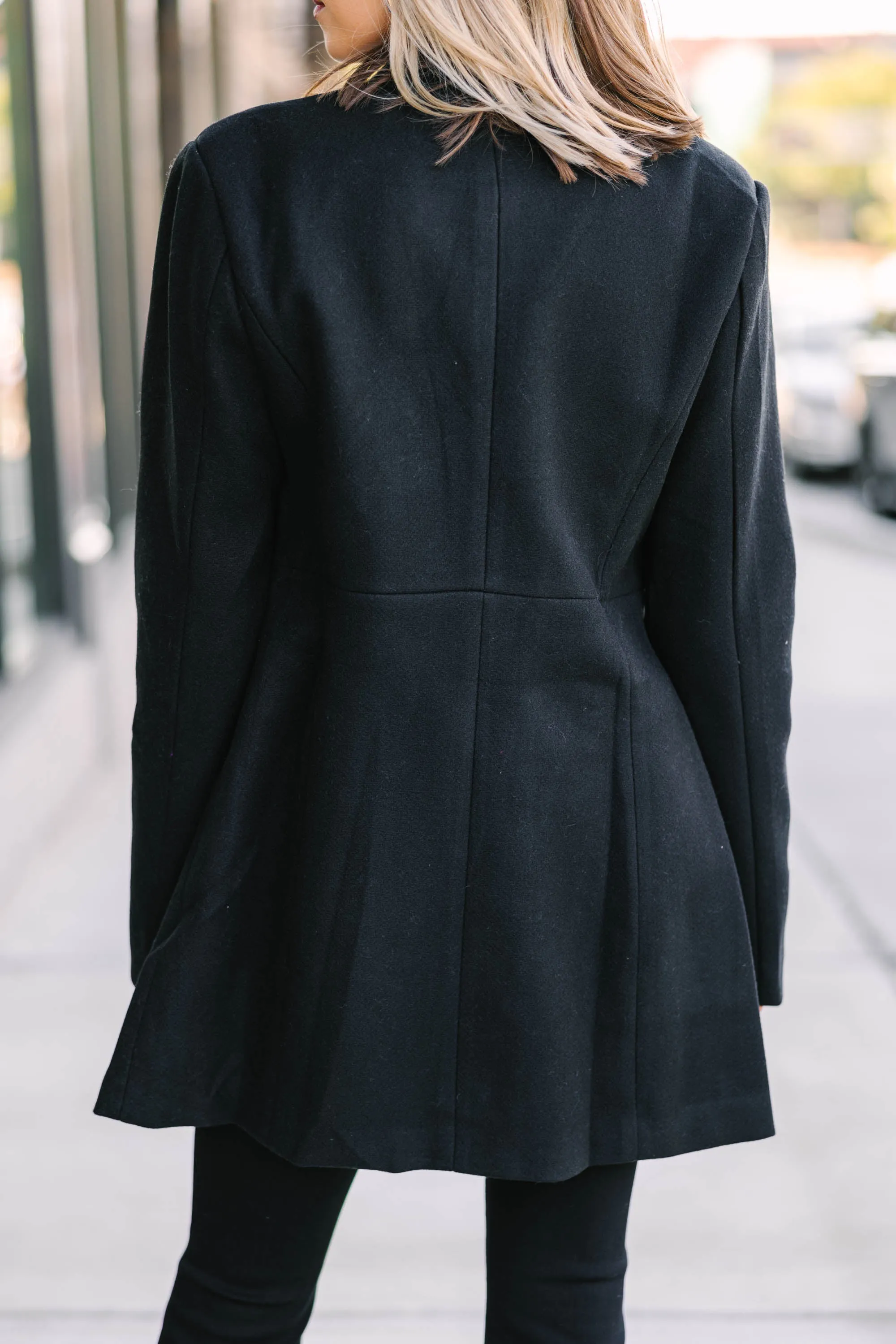 City Streets Black Coat