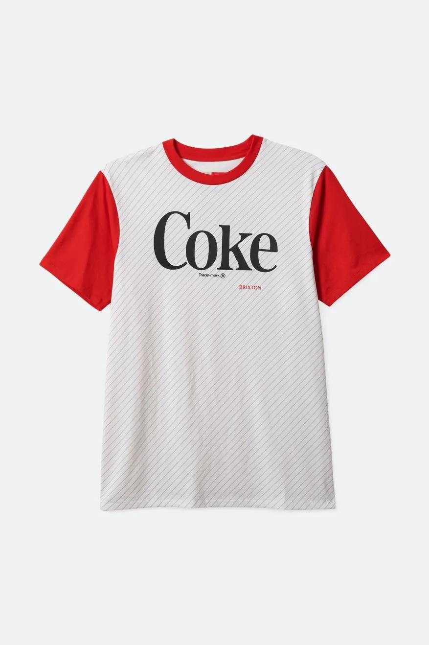 Coca-Cola S/S Tailored Tee - Coke Red