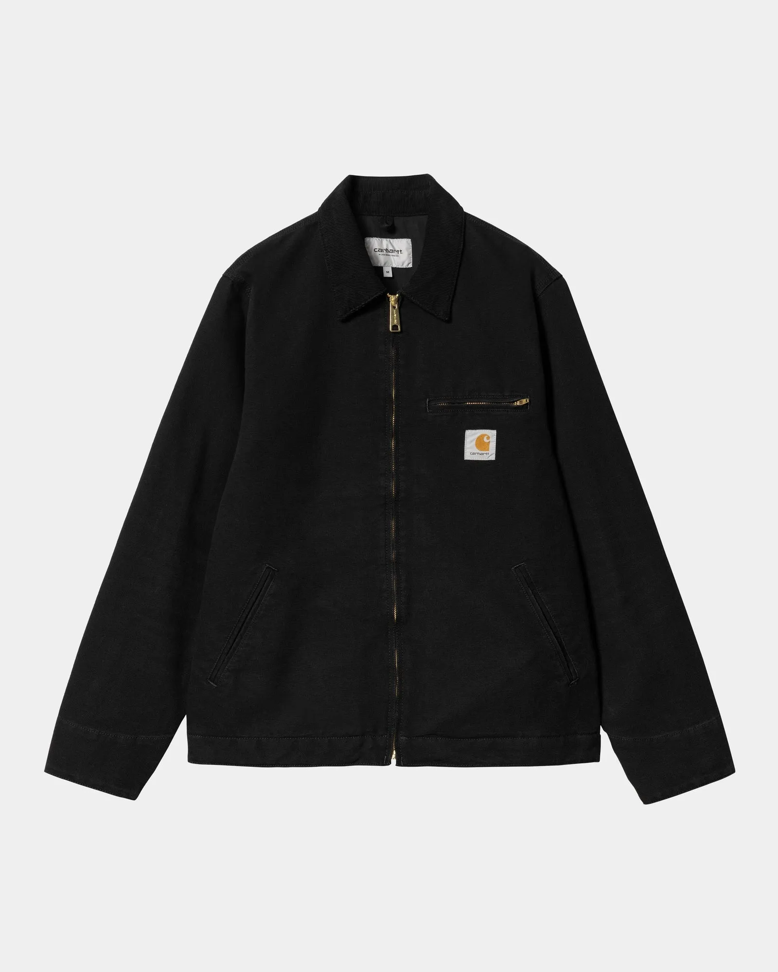 Detroit Jacket (Spring) | Black (aged canvas)