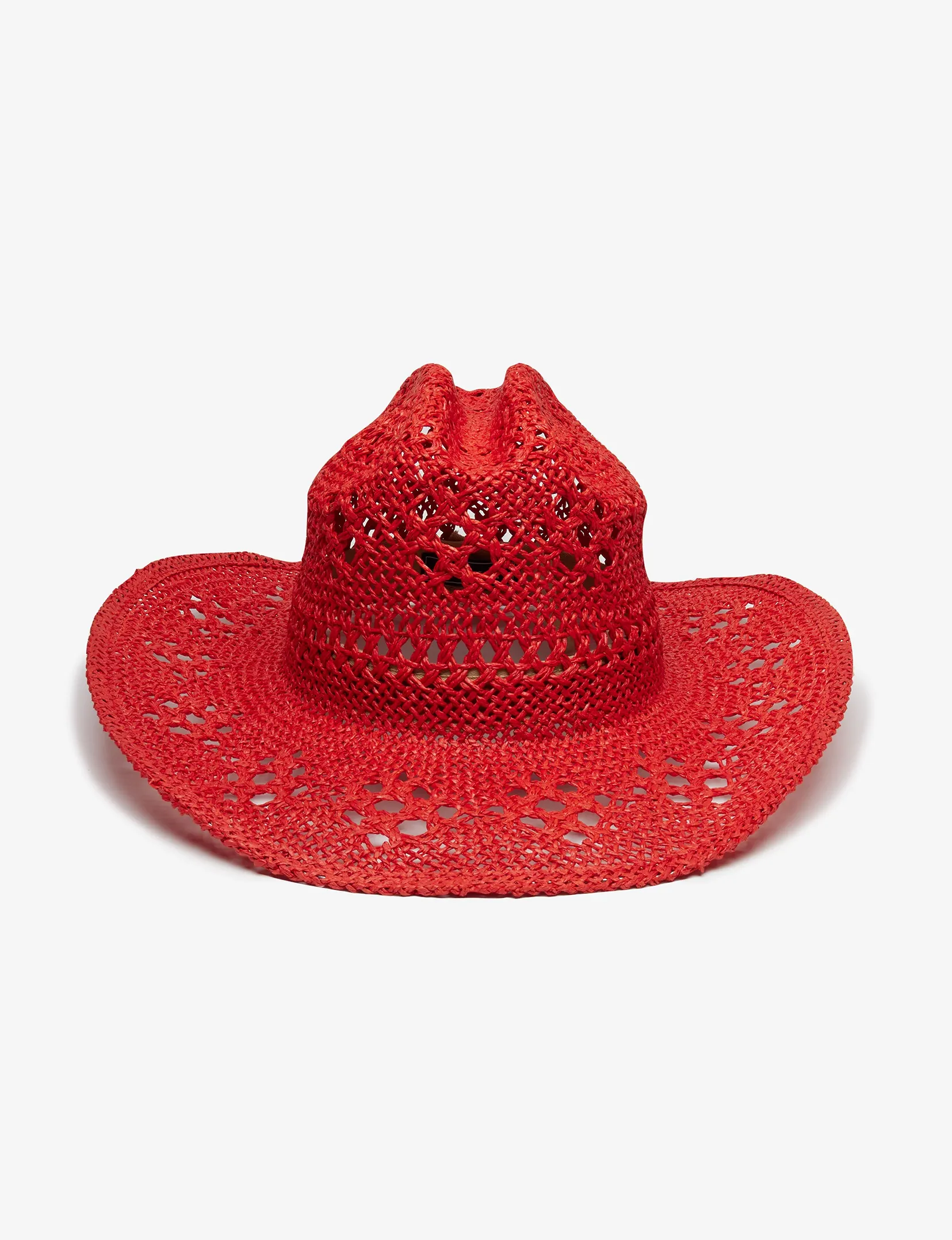 Stylish Red Diego Cowboy Hat - Perfect for Western Fashion and Outdoor Adventures