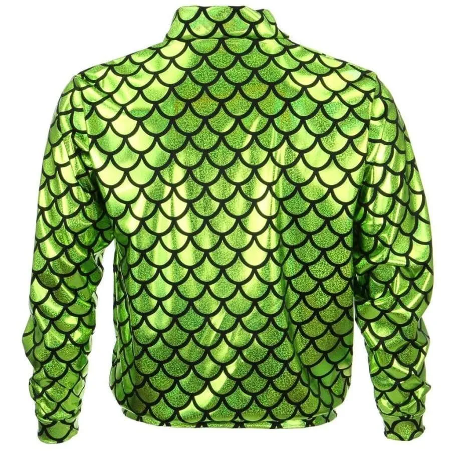 Flash Jacket Green Scale