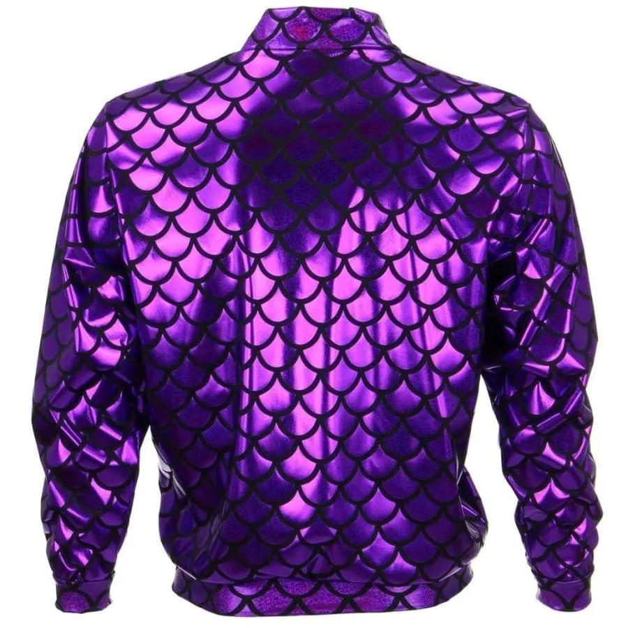 Flash Jacket Purple Scale