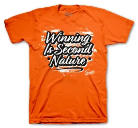 Foamposite Shattered Backboard Shirt - Second Nature - Orange