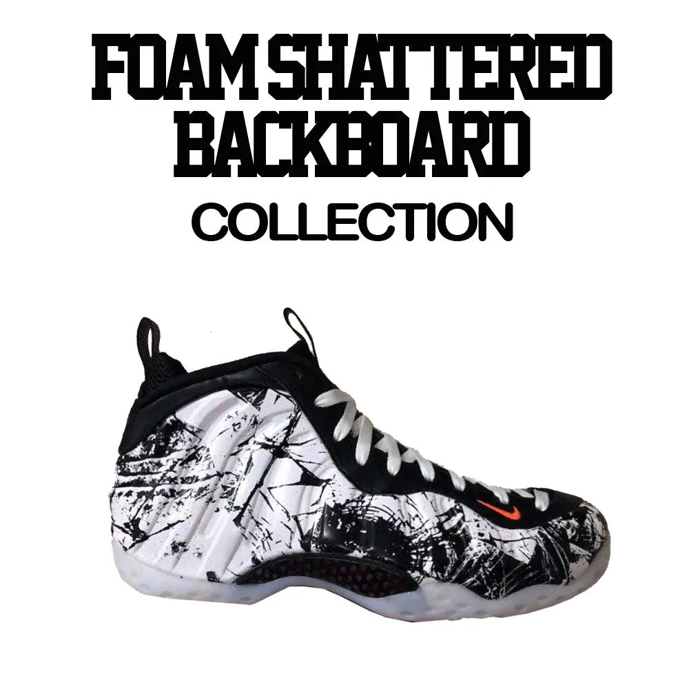 Foamposite Shattered Backboard Shirt - Second Nature - Orange