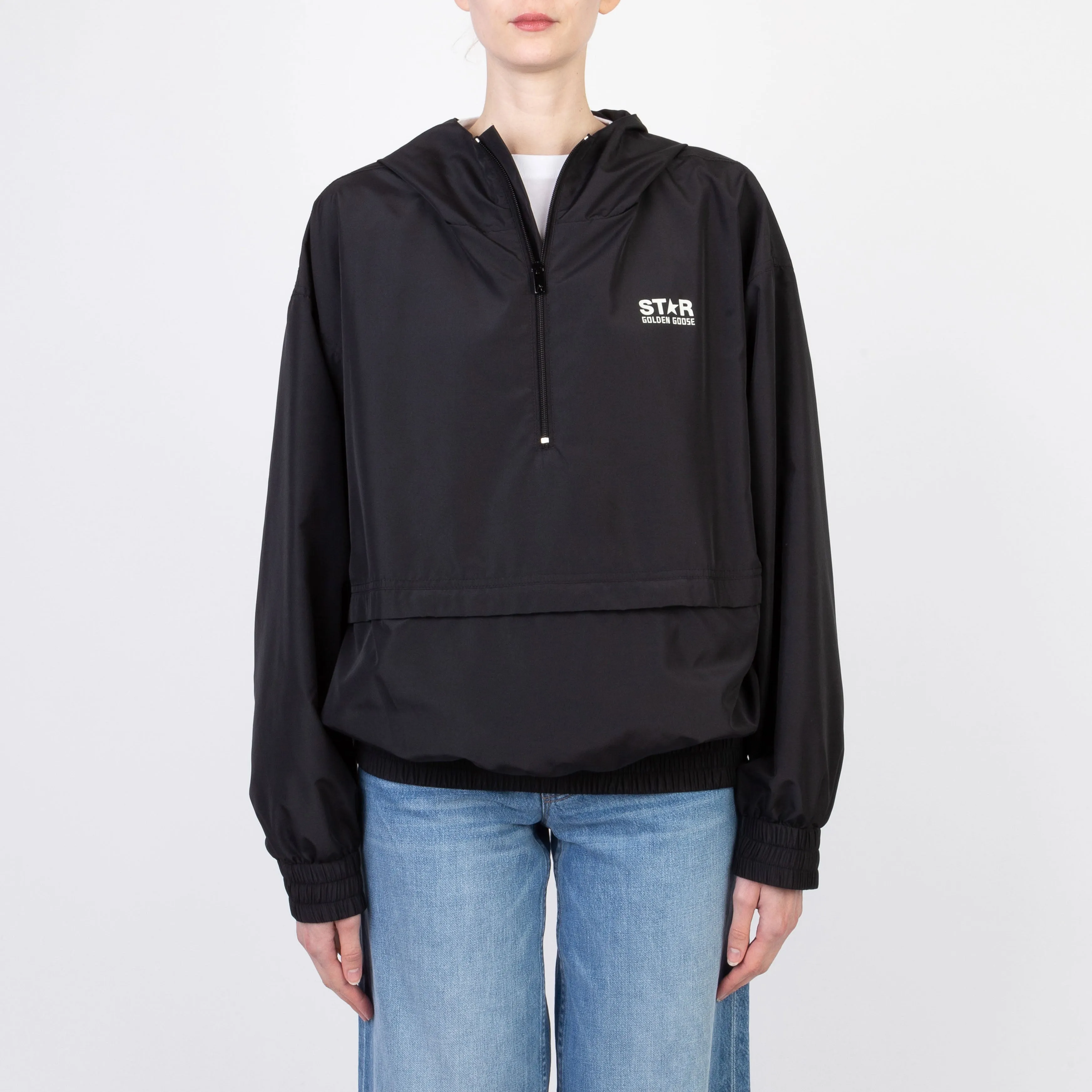 GOLDEN GOOSE ANORAK JACKET GUP01521.P001266 90100 BLACK