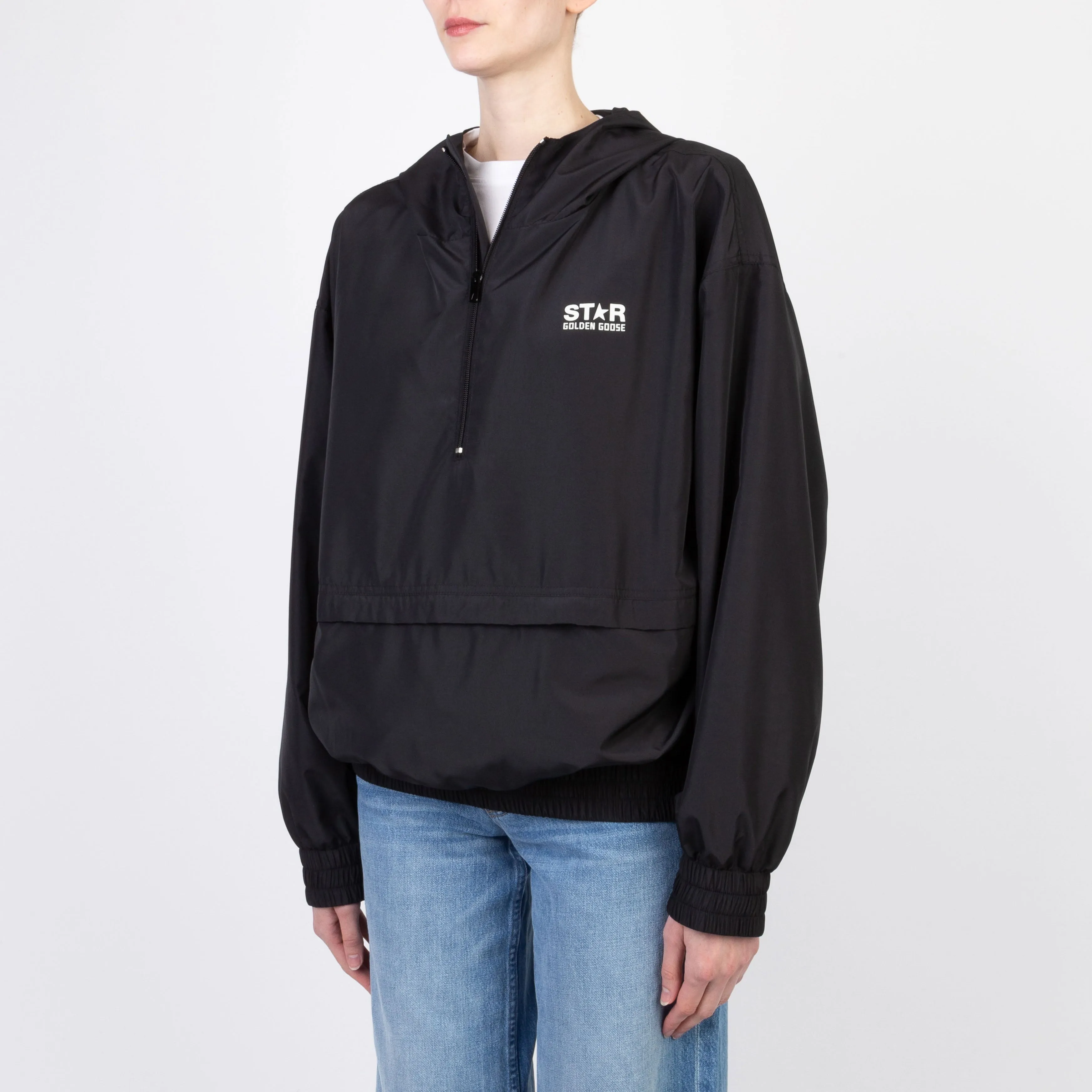 GOLDEN GOOSE ANORAK JACKET GUP01521.P001266 90100 BLACK