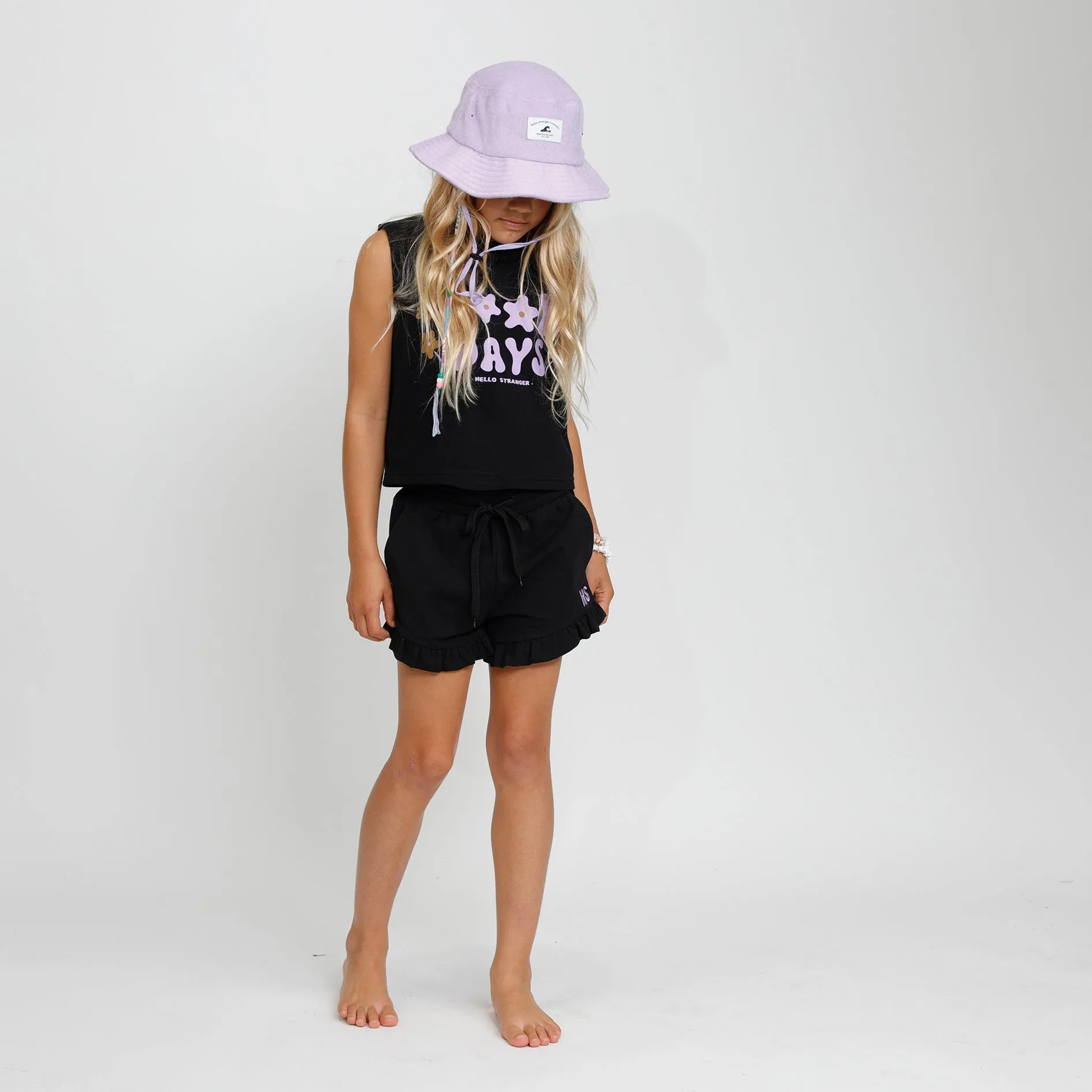 HS Bucket Hat - Purple Terry