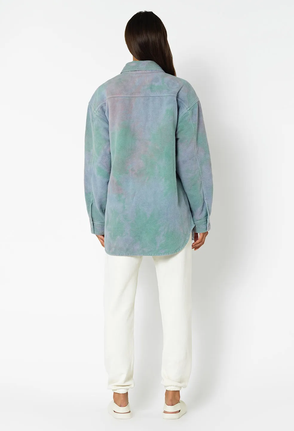 Hudson Felt Coat / Cloud Dye