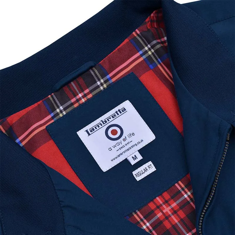 Lambretta Showerproof Harrington Navy