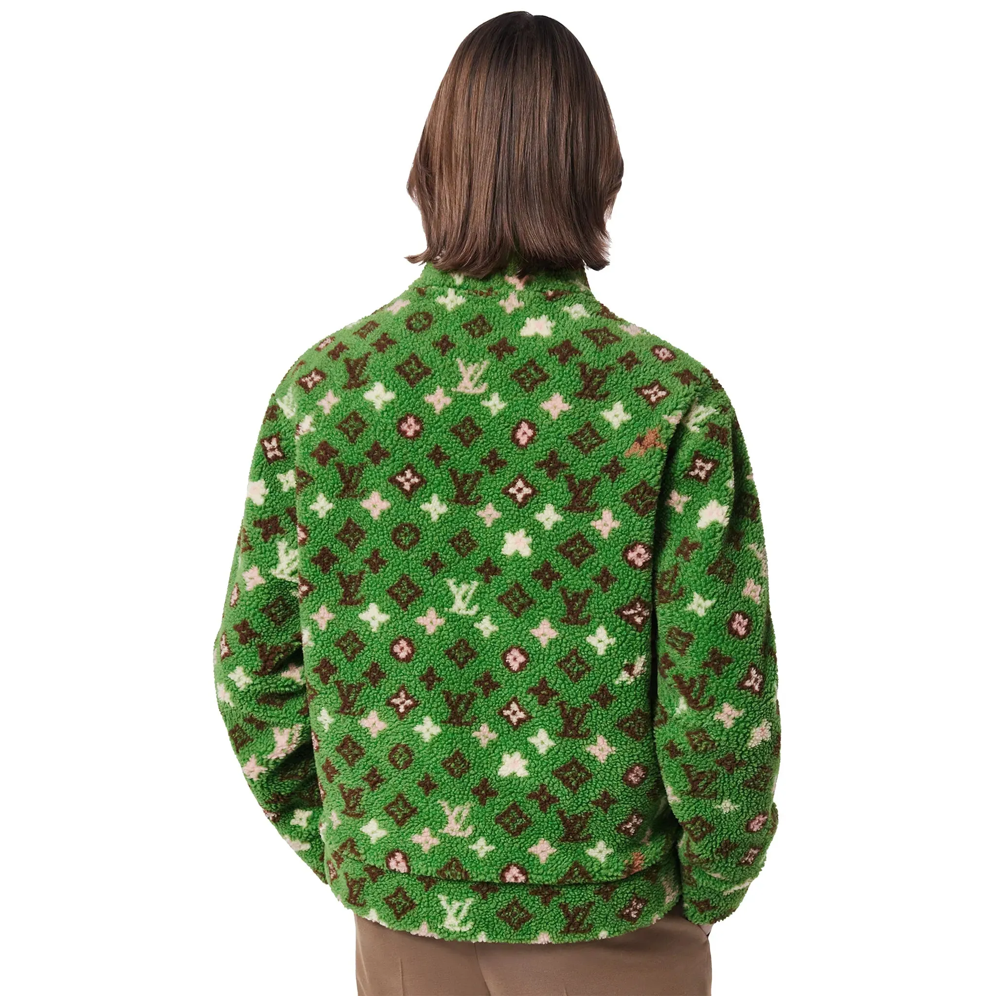 Louis Vuitton By Tyler The Creator Monogram Blouson Green Fleece