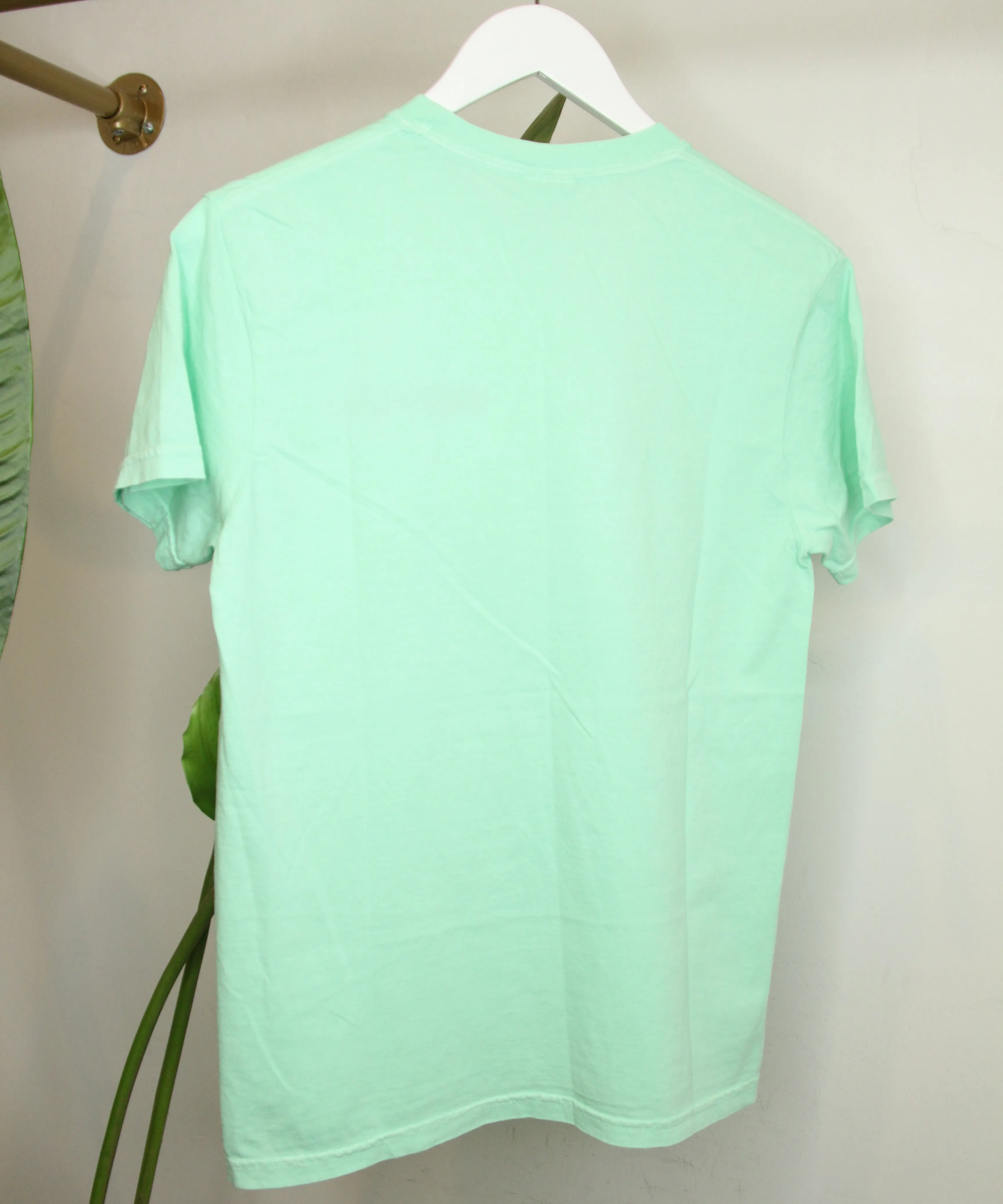 Margs. Embroidered T-Shirt - Mint