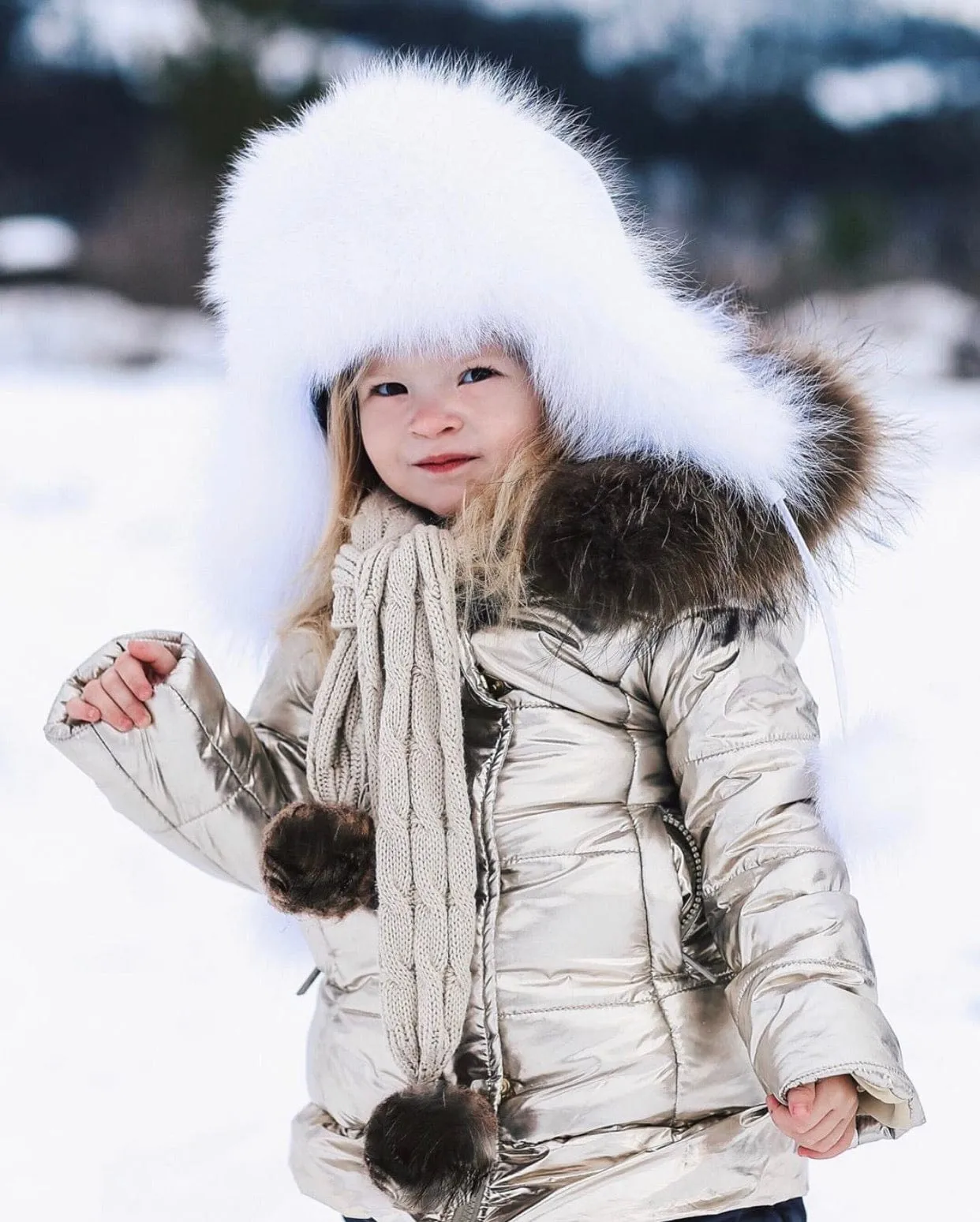 Mongolian Fur Hat