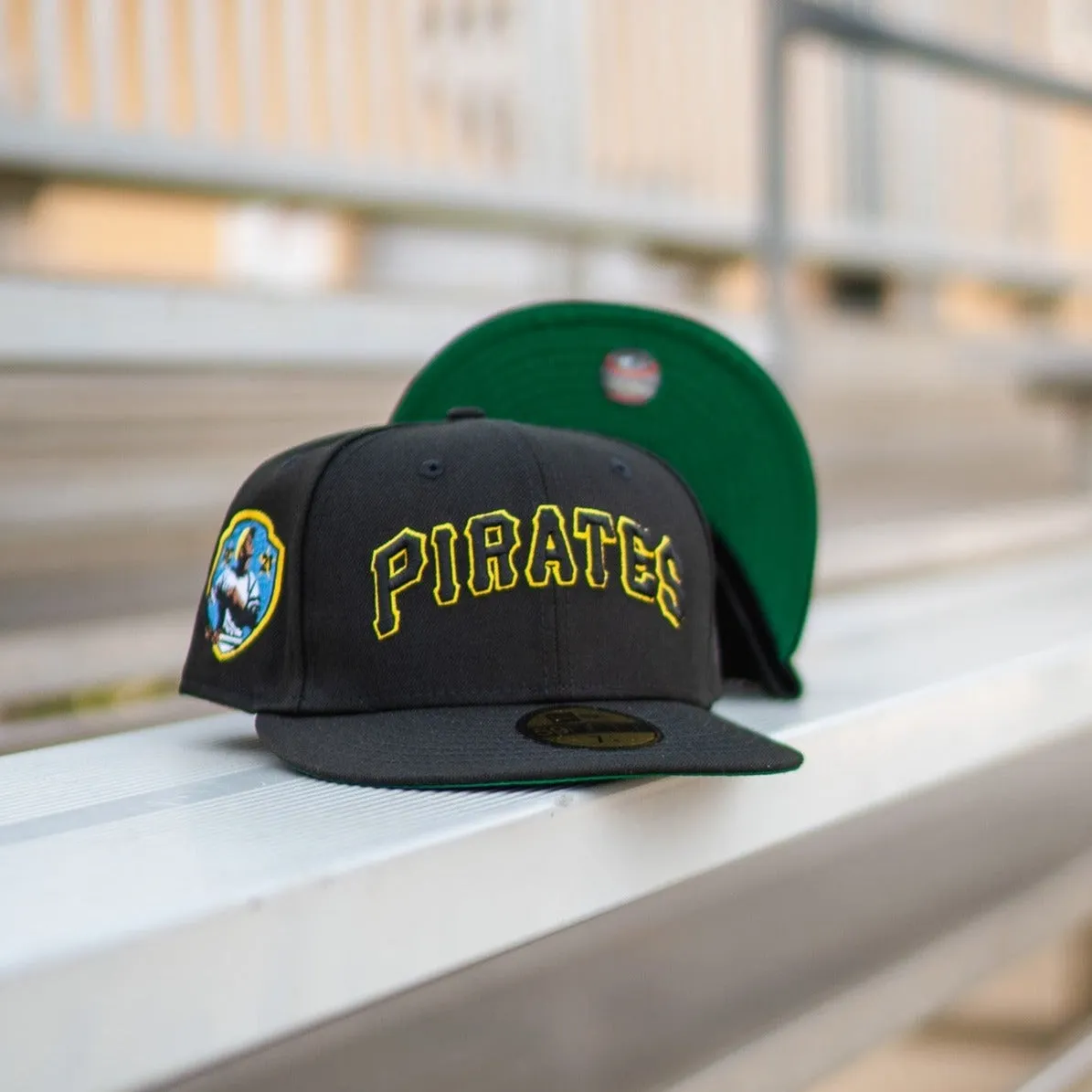 New Era Pittsburgh Pirates Roberto Clemente Lucky Green UV (Black)