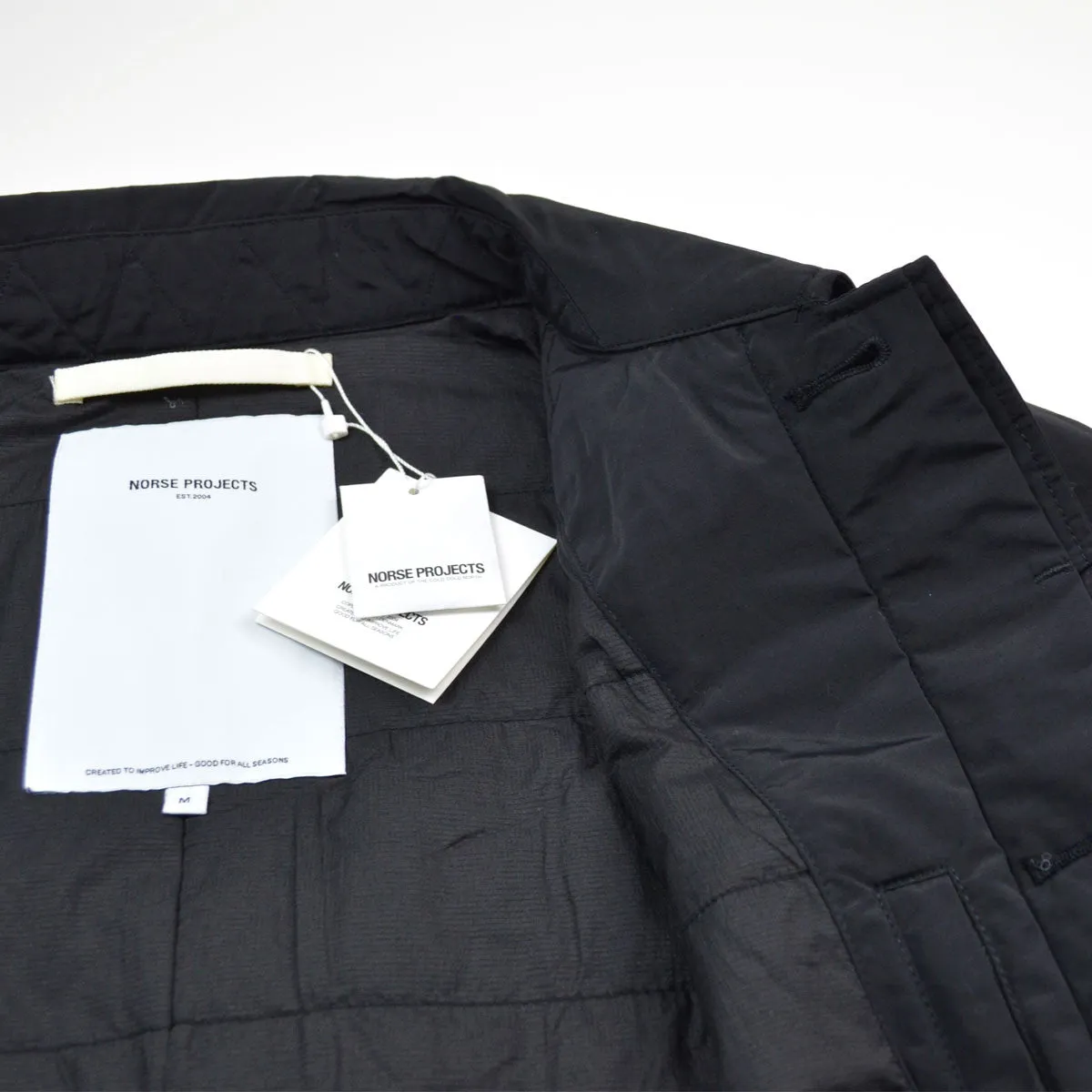 Norse Projects - Thor Light Winter Raincoat - Black