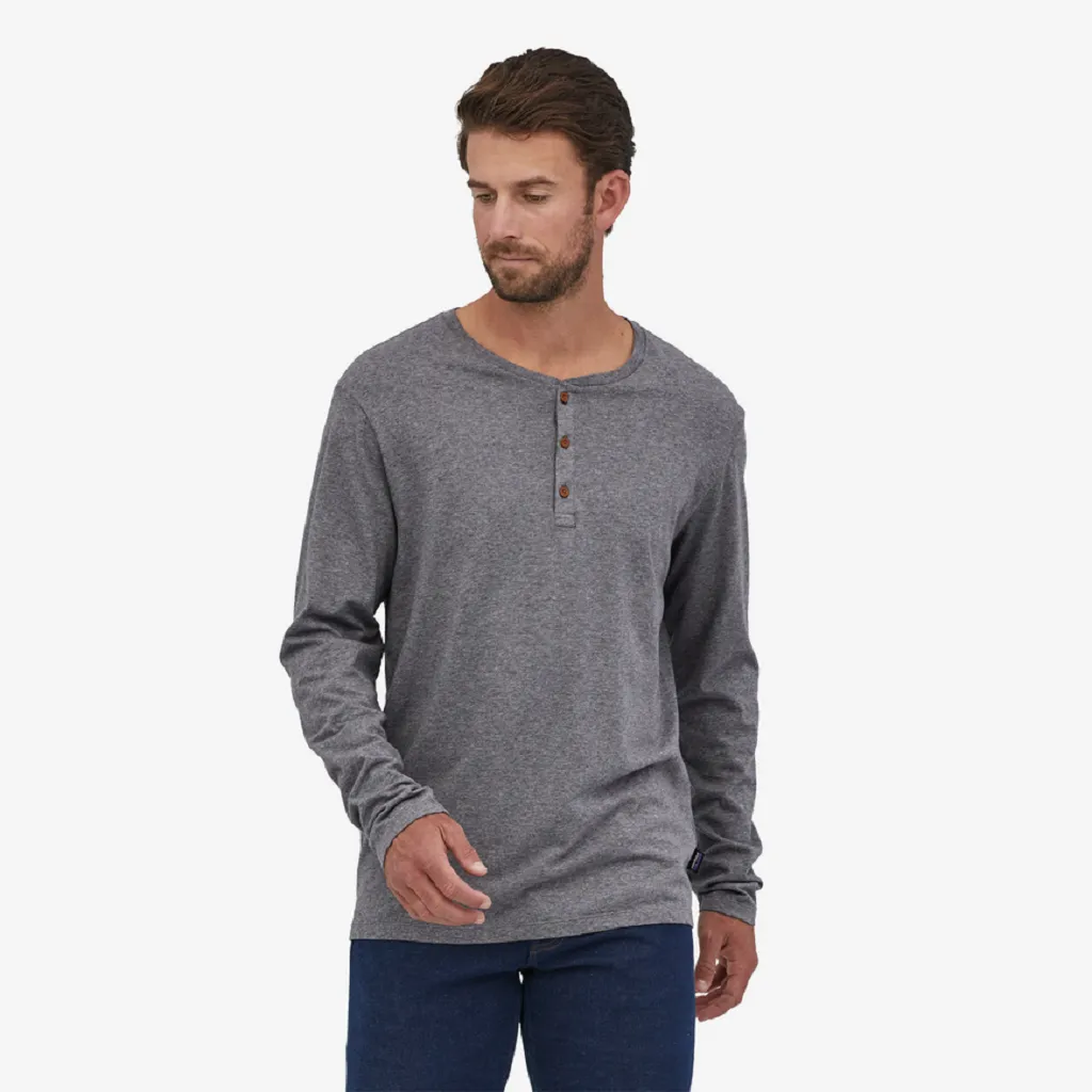 Patagonia Men's Regenerative Organic Certified Cotton Lightweight Henley