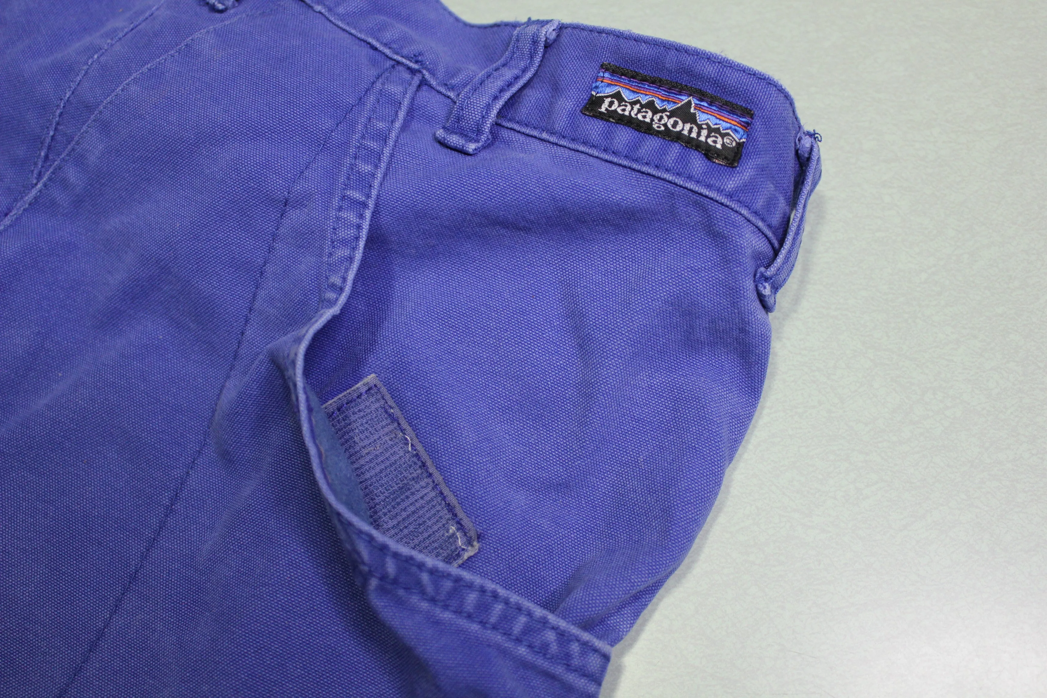 Patagonia Vintage 70's 80's Stand Up Velcro Pockets Old Label Original Hiking Shorts