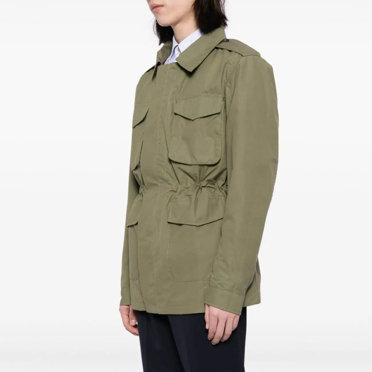 PLAIN ARMY GREEN JACKET