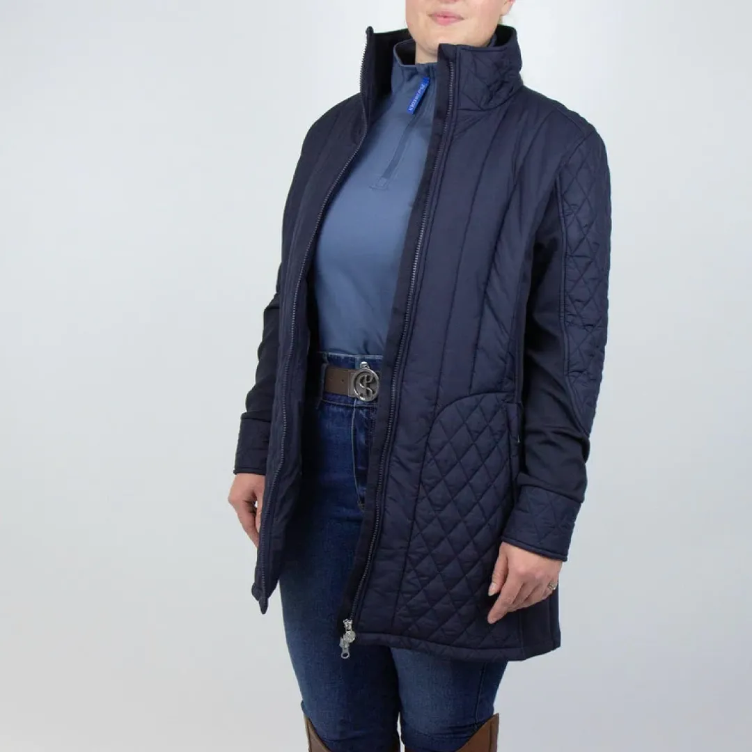 PS of Sweden Navy Curvy Therese Padded Parka