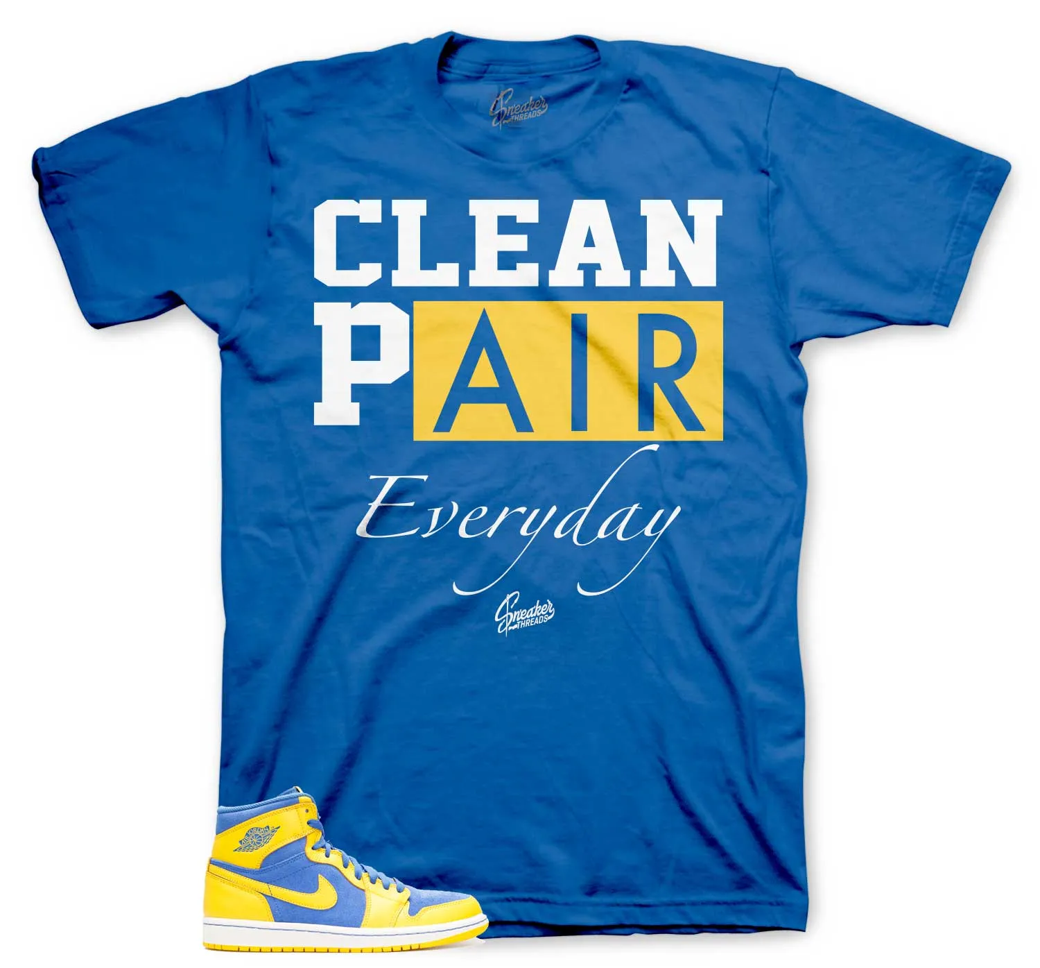 Retro 1 Laney Shirt - Clean Pair - Royal