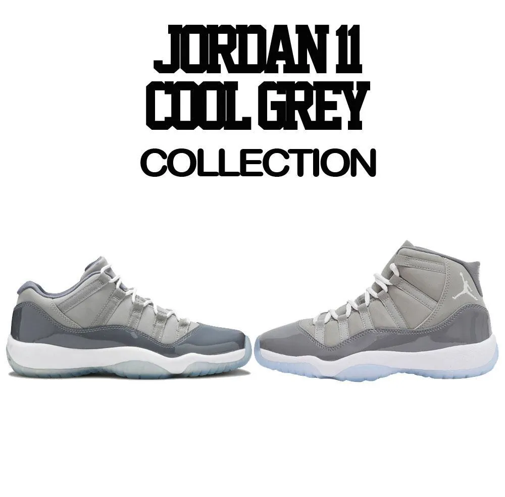 Retro 11 Cool Grey Shirt - Merry Coolmas Tee