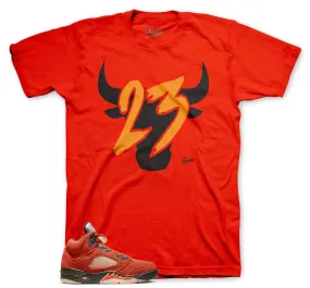 Retro 5 Mars For Her Shirt - Toro - Red