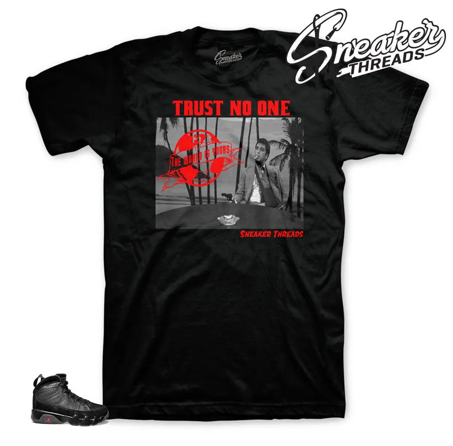 Retro 9 Bred Tony Knows  Shirt