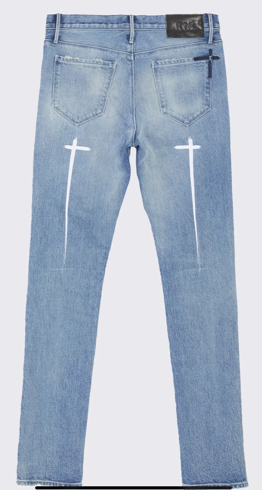 RTA Medium Wash Dagger Sinners Bryant Jeans