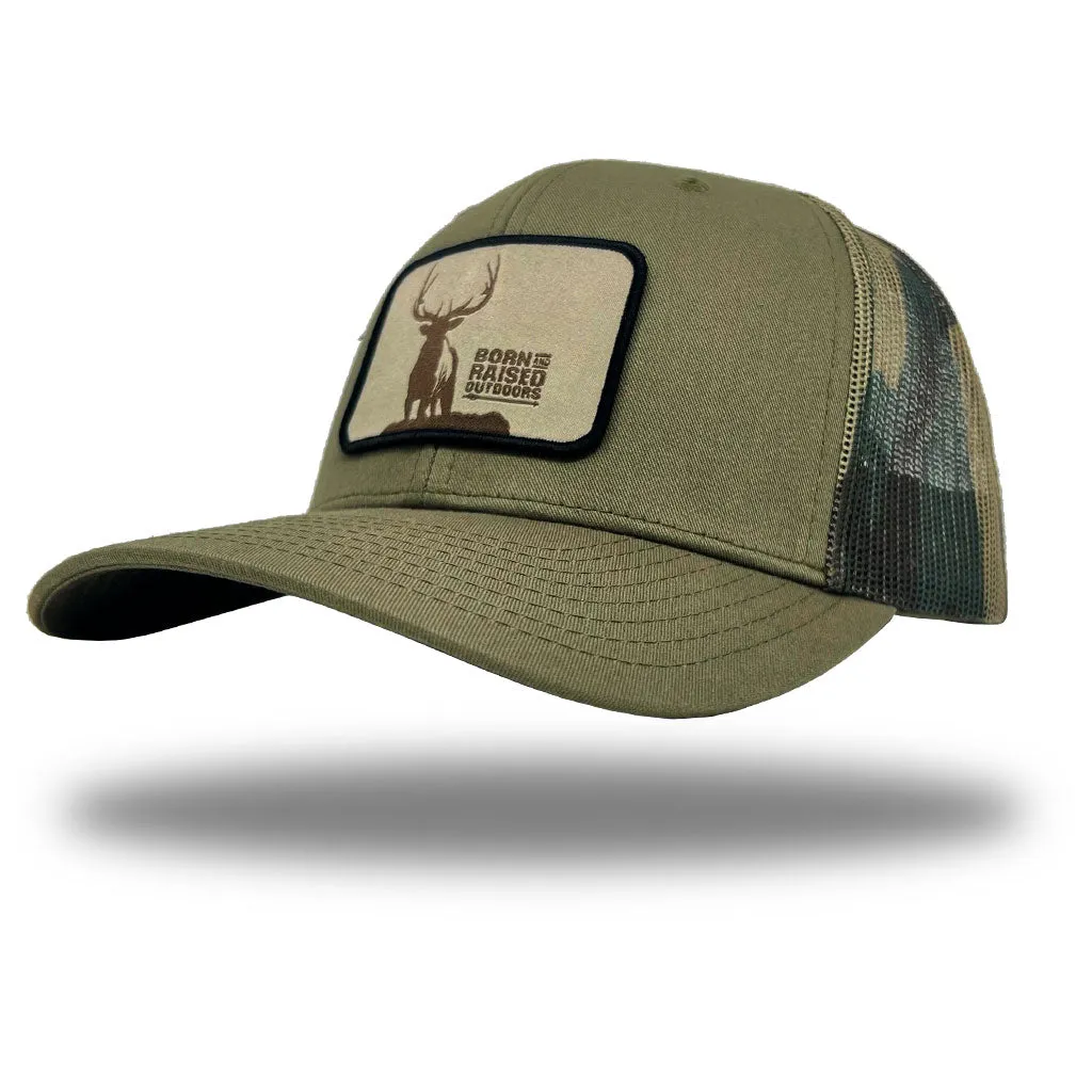 Skylined Hat - Loden/Camo