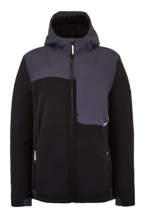 'Spyder' Men's Alps Full Zip Hoodie - Black